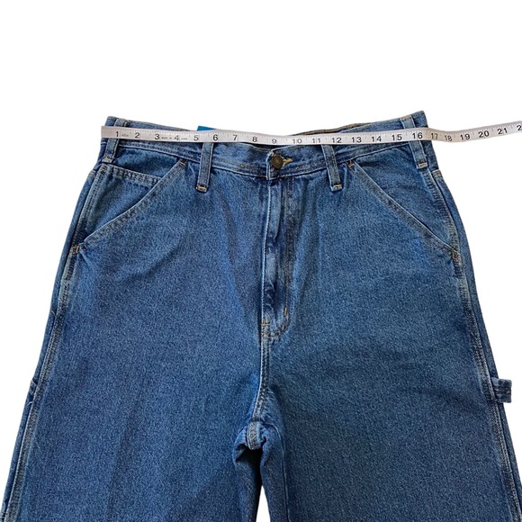 NWT RW Rugged Wear Loose Fit Carpenter Jeans Men’s Size 34 x 30 - Picture 8 of 13